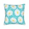 Pastel Daisy Floral Pattern Pillow Case Graphic Pillow Cover For Sofa Couch Bed Living Room Novelty Pillowcases