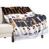Volleyball Anime Throw Blanket Multi-Purpose for Winter Christmas Decoration Kid'S Blankets