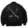 COSPA Sword Art Online: Kirito the Black Swordsman MA-1 Jacket, Black, Size L