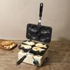 Four Fish Shaped Non Stick Japanese Pancake Pan for Taiyaki Baking and Waffle Making In Your Kitchen
