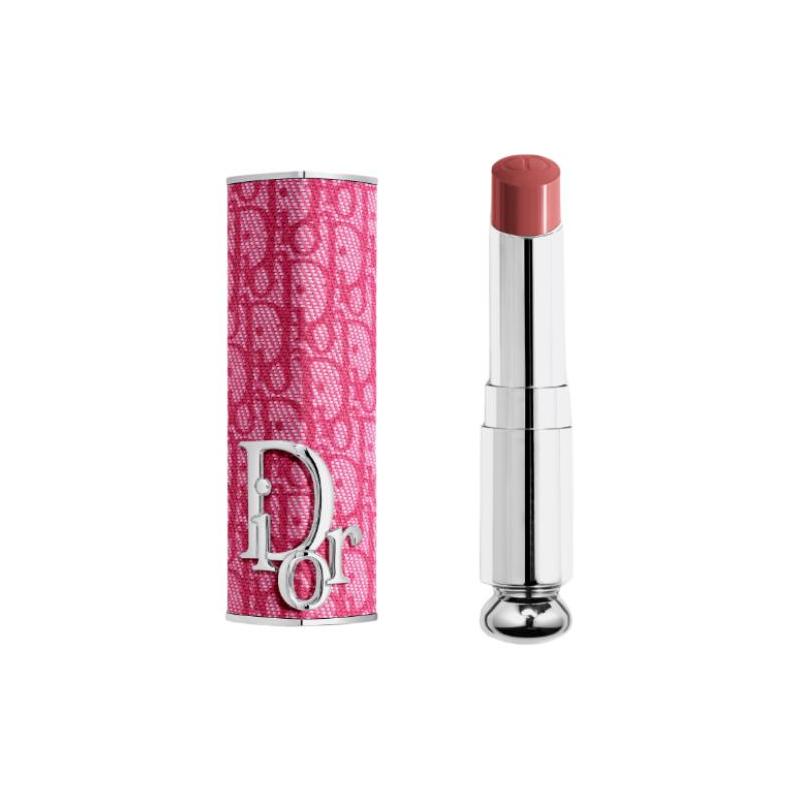 

DIOR Lipstick Two-piece set: classic rose pink printed lipstick shell + charming lipstick refill #786 D-PLAYER rose honey tea красный