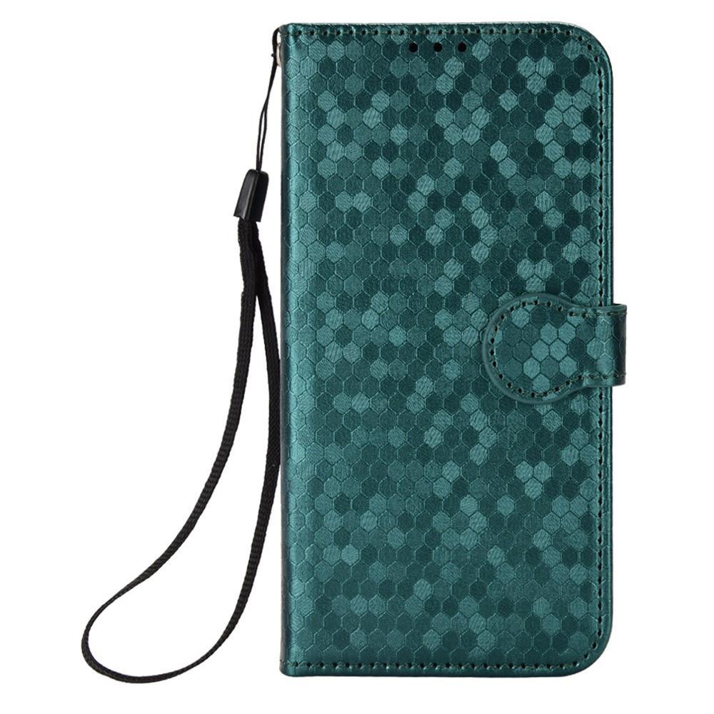 Flip Case for Xiaomi Redmi Note 15 5G / Poco M8 5G, Wallet Rhombus, Green