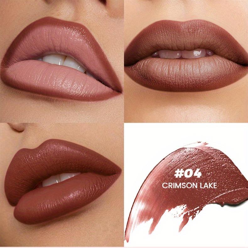2-in-1 Matte Lipstick and Lip Liner Cone Tip Velvet Lipstick Pencil Silky Texture Waterproof Long-lasting Lipsticks Lip Combo Liner Lip Liner Stick