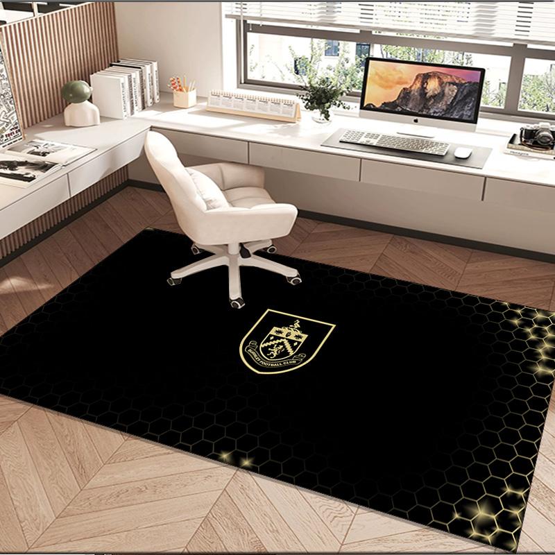 1PC rug Burnley Football Club Carpet, Chair Rug,Area Rug for Office Bedroom living rooms bedroom, Doormat decor Christmas fan gifts