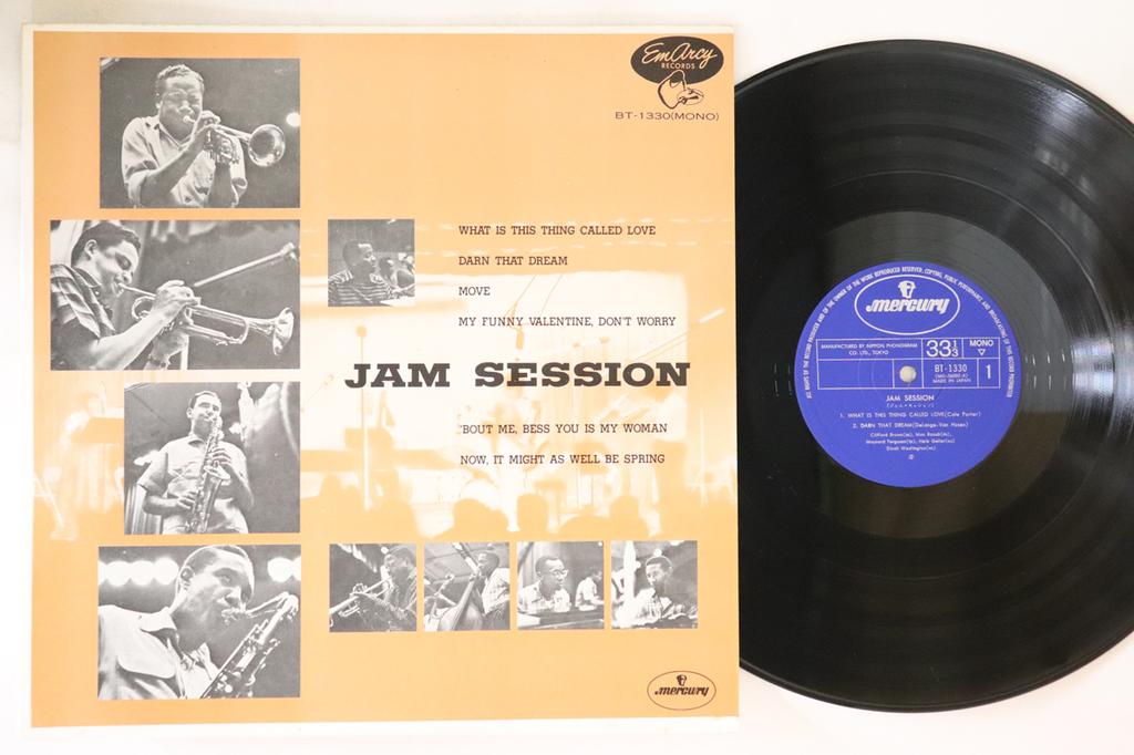 LP Record VARIOUS - Jam Session BT1330 MERCURY 1974 Japan Jazz Used