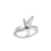 Yhpup Size 7 Ocean Style Stainless Steel Starfish Gold Silver Color PVD Ring Fashion Charm for Women Vacation Daily Wear 2025