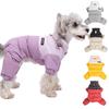Varm Vinterjakke til Hunde Vandtætte Hundeklæder Små Mellemstore Hunde Fire Ben Udstyr Chihuahua Bulldog Hvalp Overall