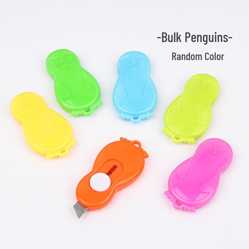 Compact Cute Utility Knife: Mini Size for Unboxing, Office, and Craft Use