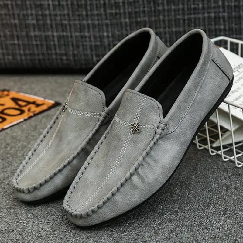 Fashion Men's Loafers Low-top Casual Shoes for Men Comfort Soft Male Social Shoes 2025 Men's Flat Driving Shoes Chaussure Hommes Hombre