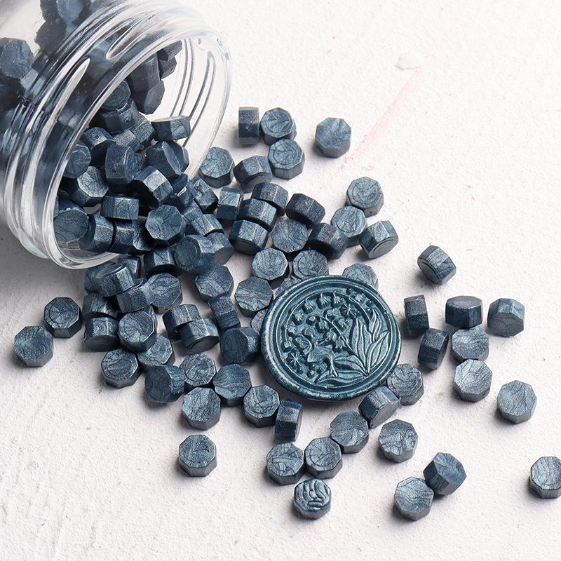 Boom Boom Rabbit Retro Metallic Sealing Wax Granules for Wedding Invitations & Envelopes - High Gloss Stamp Wax Seal.