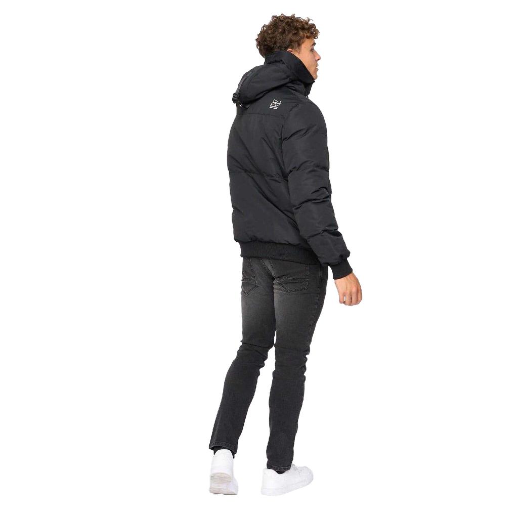 Crosshatch Herren Milwaka Jacke mit Futter aus Kunstfell