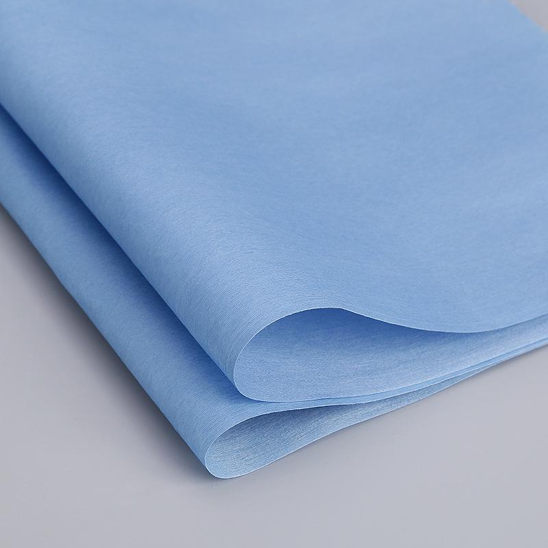 Non-Woven Dust-Free Cleaning Cloth: Blue/White Oil & Water-Absorbent Industrial Wiping Roll