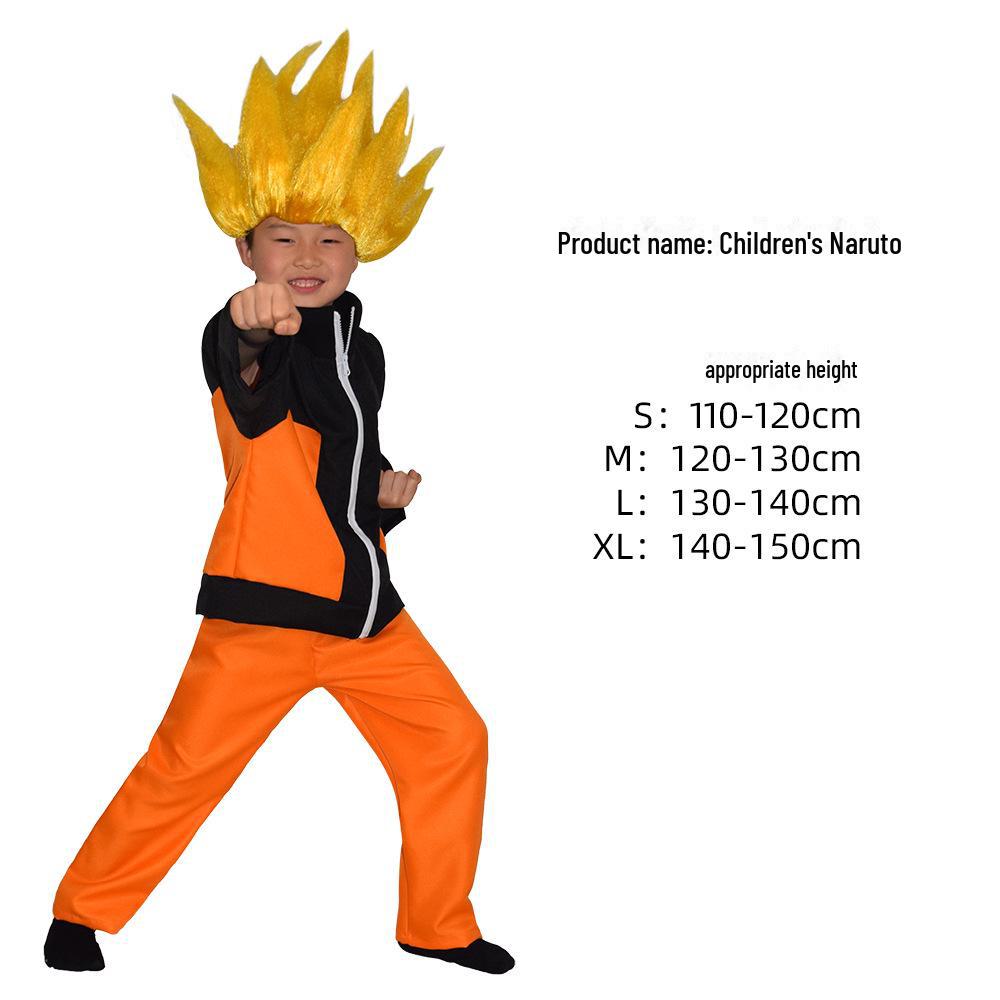 Kostým 2D Anime Ninja Naruto Cosplay - Oblečení pro hraní rolí Uzumaki Naruto