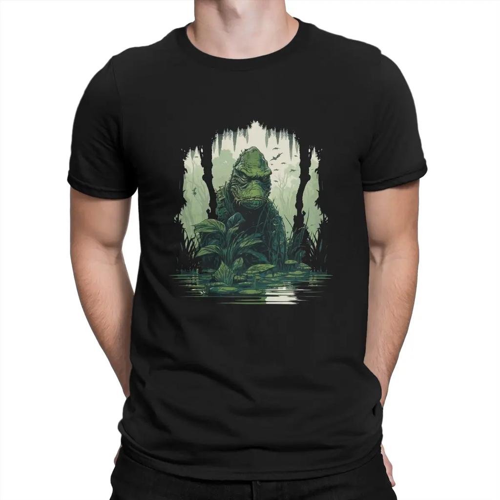 Character Of Film Unique TShirt Creature From The Black Lagoon Casual T Shirt Hot Sale T-shirt For Men Women