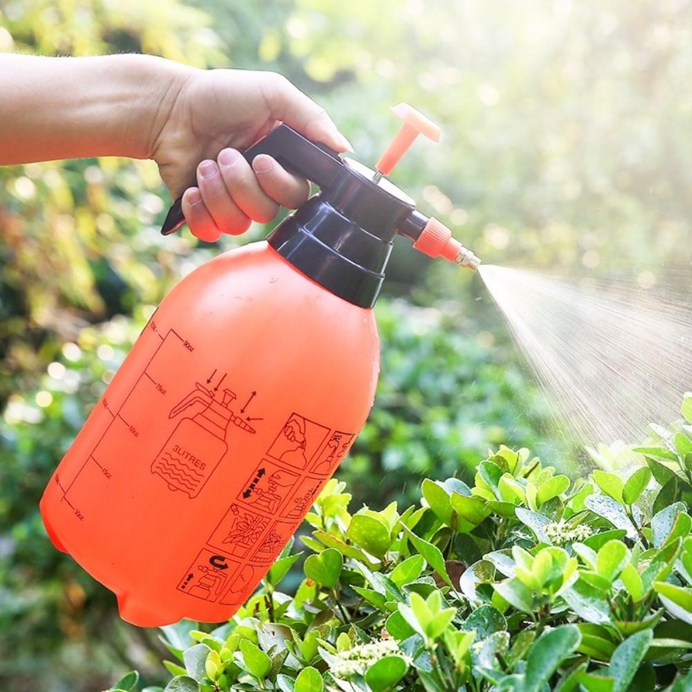2L Capacity Pressure Sprayer Pressure Disinfection Auto Clean Pneumatic Spray Bottle Handheld Design Watering Can Lawn Care