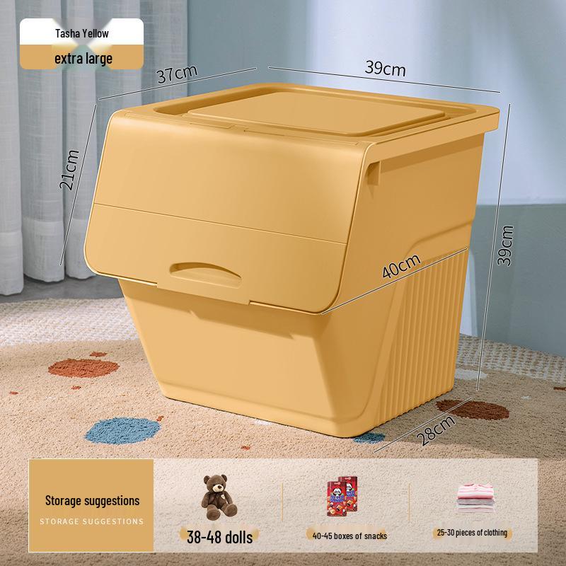 Flip-Top Storage Box for Clothes
