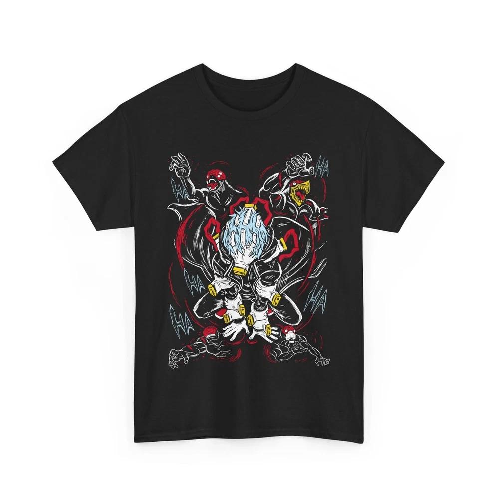 Anime Shigaraki Tshirt My Hero Academia Black T Shirt S