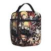 Naruto anime comic Insulated Lunch Bag Insulation Bento Pack Rice Bag  bolsa Student Bento Lunch Handbag Insulation