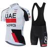 Neues 2026 Weißes Radtrikot UAE Team Radtrikot Hose Herren Schnelltrocknend Ropa Ciclismo Outdoorsport Pro Fahrradbekleidung