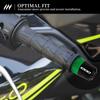 MotHeart Motorcycle Bar End Slider for Ninja 1000 2011-2019 Ninja 1000SX 2020-2024 Motorcycle Handlebar