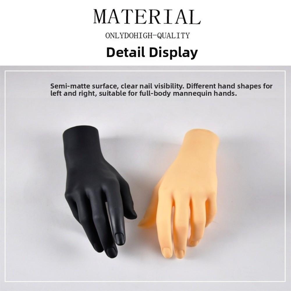 Versatile Hand Model Miniatures Ring Stand Art Supply Jewelry Display Stand Photo Ring