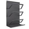 Hanging Pot Lid Rack Aluminum Alloy Secure Structure Space Saving Versatile Wall Cabinet Pot Lid