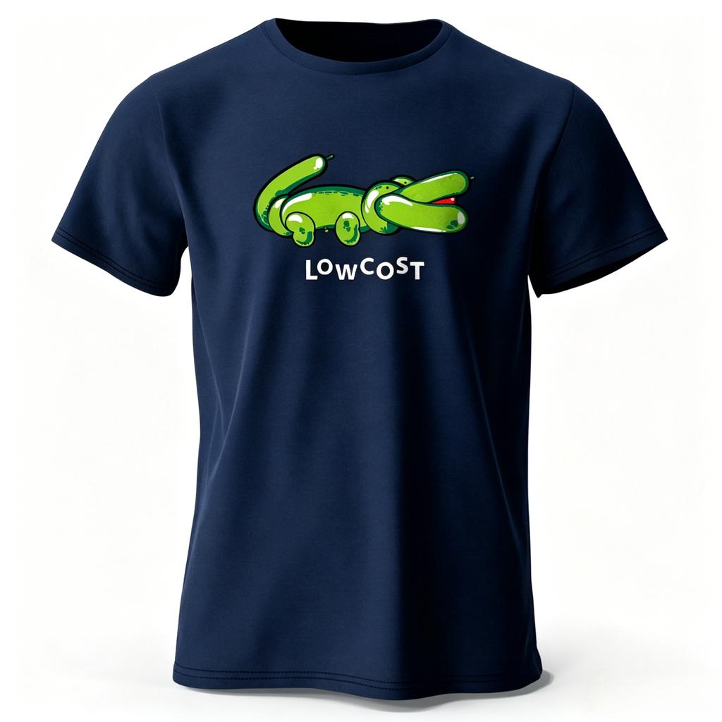Unisexs Joke The Lowcost Printed TShirt Cotton Funny Graphic Tees Summer Tops Casual Streetwear Unisexs Clothing Womens T Shirt