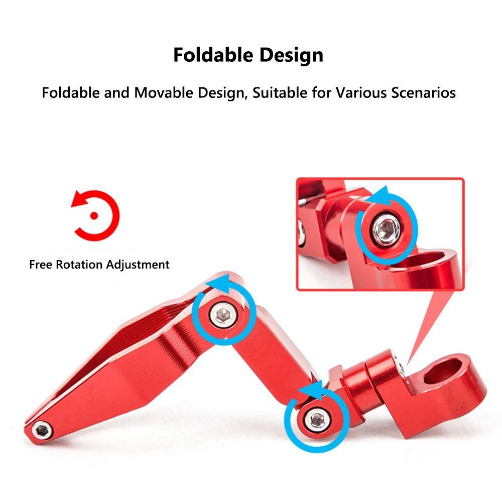 Universelle Motorrad Bremskabelklemme Faltbare Zinklegierung Ölrohr Leitungs Halter Anti-Schüttel Stoßdämpfer Schnalle