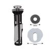 Universal Stainless Steel Water Tank Toilet Seat Hinges Bolts Screws Replacement Bathroom Fixture Toilet Lid Fixing Parts