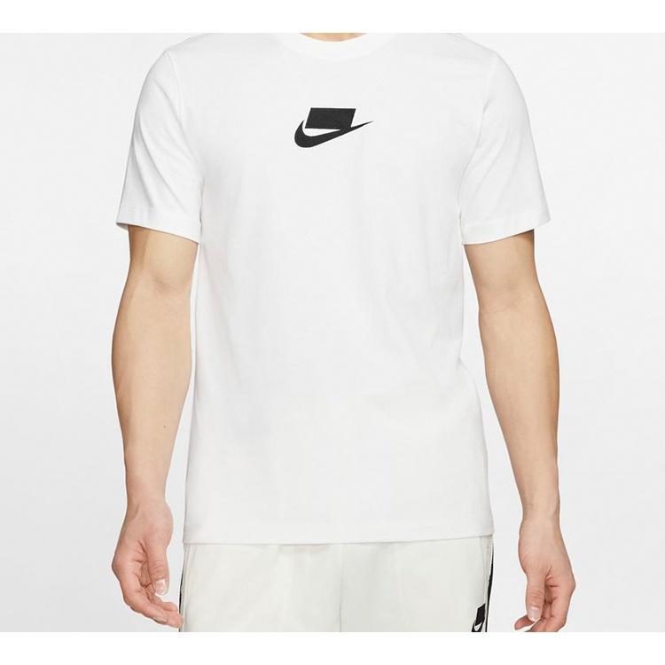 Nike Sportswear NSW Printing Short Sleeve White Men's CQ5347-101