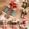 Snowman Thick Thermal Socks Velvet Winter Slipper Socks Kawaii Fleece Socks Women  Indoor
