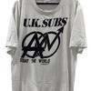 Vintage 90s 1993 U.K UK SUBS Punk Rock Concert Tour T Shirt and Kids Shirt Size XL