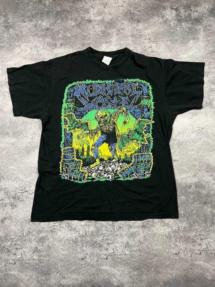 Municipal Waste The Art of Partying Zombies Tshirt All S to 5XL UR478 Unisex T-Shirt S