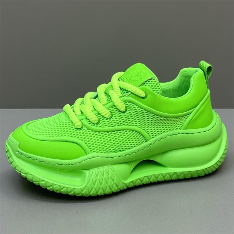 Light Luxury Summer New Breathable Sports and Leisure Shoes Platform Shoes Forrest Gump Dad Shoes