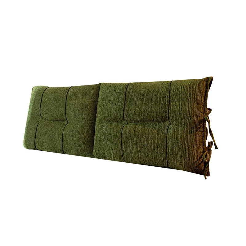 2025 Herringbone Headboard Cushion: Soft Upholstered, Anti-collision, Fixable Bedside Pillow