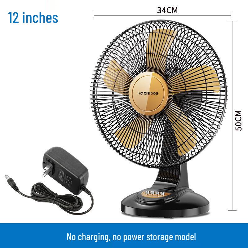 Portable 12V Solar-Powered Fan with High Airflow and Rechargeable Battery for Home, Dorm, and Outdoor Use