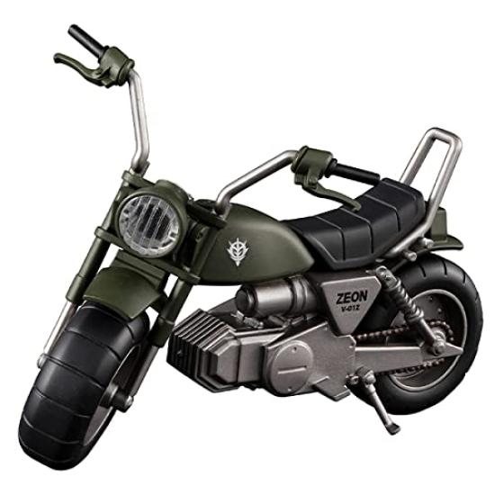 Military Mobile Suit Gundam Principality of Zeon Zeon Motorcycle 100mm PVC Painted Movable Figure G.M.G. (Gundam Generation) V-01 Soldier's Approx.