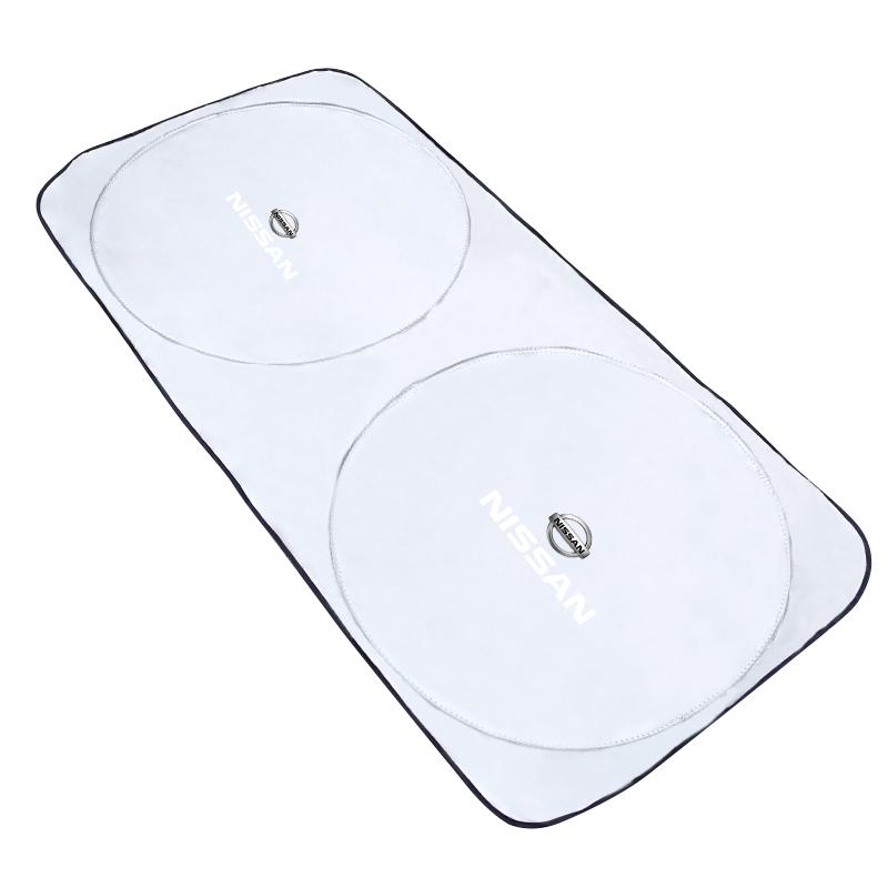 Car Windshield Sun Shade Visor UV Protection Shield For Nissan GTR NISMO Qashqai Patrol X-trail Tiida Navara Sylphy Juke Teana