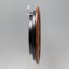 Seiko Clock Wall Clock, Analog, Wooden Frame, Brown Wood Finish, KX620B