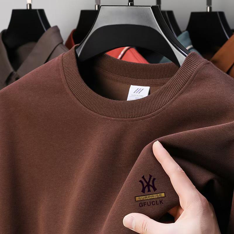 

Men s Fleece-Lined Cotton Hoodie, 2025 Autumn/Winter, Loose Casual Korean Style L/130-150 lbs