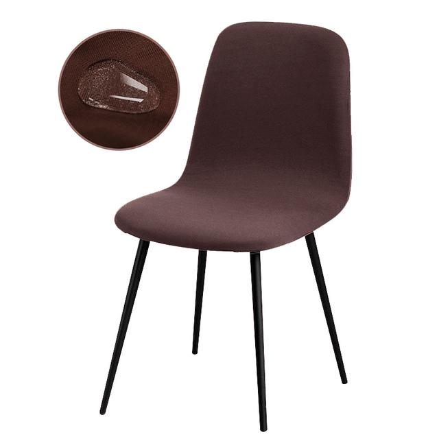 1 Piece Modern Chair Covers Elastic Shell Chair Cover Small Size Stretch Office Seat Case For Banquet Living Room