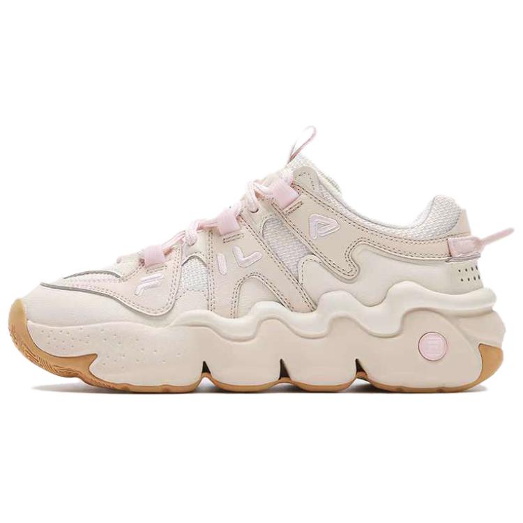 New FILA Panini Cushioning Coverage Rebound Low Top Casual Shoes Women's Beige F12W532163FTA