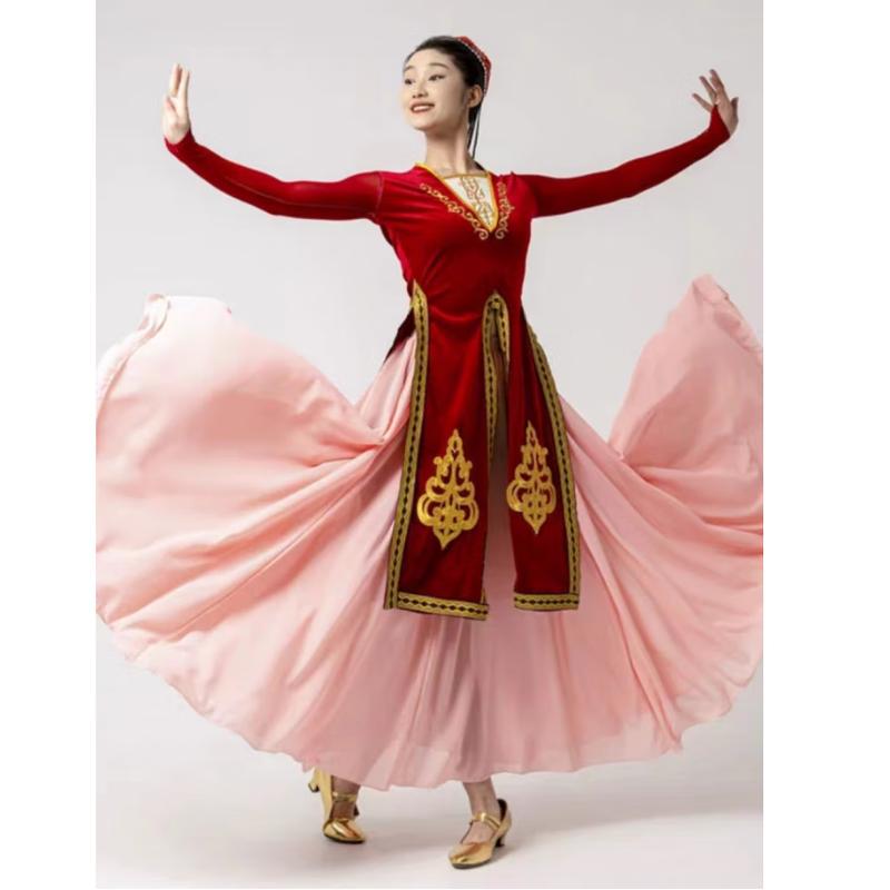 Uyghur Ethnic Dance Performance Costume M