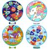 Kids' Cartoon Sticky Ball Dartboard - Educational Indoor Target Sports Toy