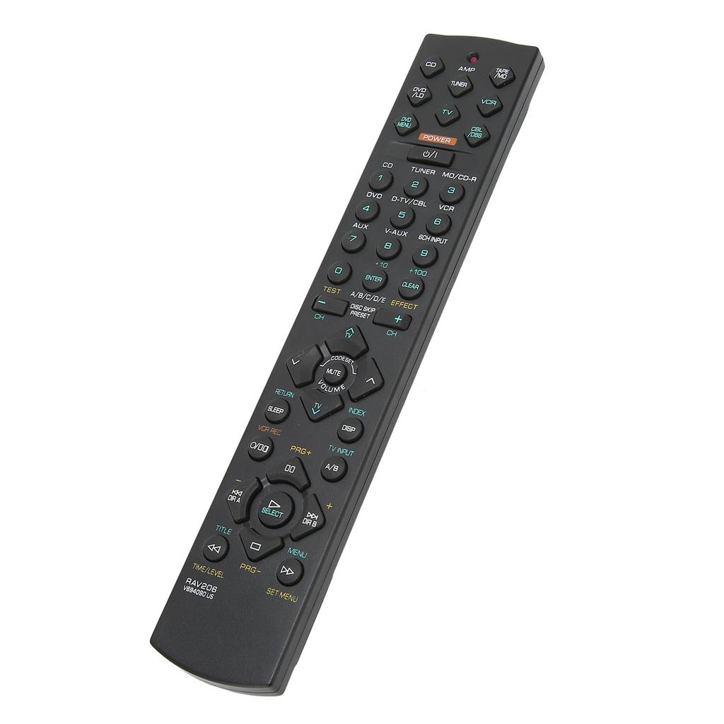 RAV206 AV Receiver Remote Control Replace Remote Control for V694090US AX 596 RXV420 YHT34 RAV206