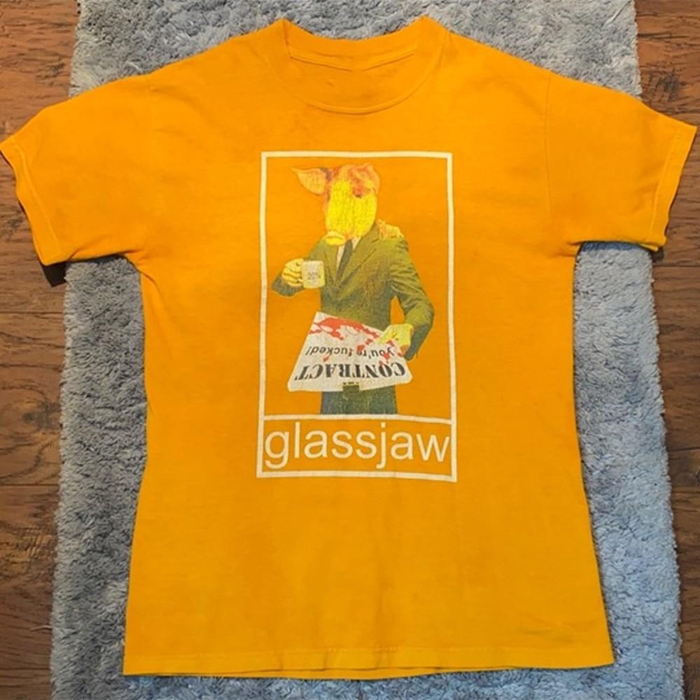 Rare Glassjaw Dinner Is On Us Unisex Men S-235XL 20D69 Unisex T-Shirt XXXXL