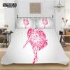 Cancer Duvet Cover Set Soft Hand Drawn Constellations Bedding Set Simple White Quilt Cover Abstract Geometric Pillowcases Decor