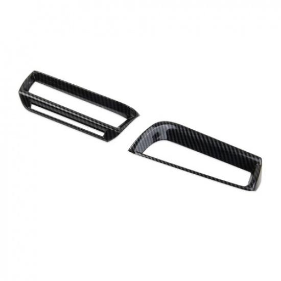 Carbon-Stil Mittelkonsolen-Lüftungsauslass-Abdeckung für Toyota Prius