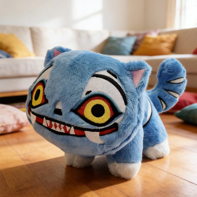 New Plush Witch Hunt Game Tiger Plush Toy Doll Soft Cute Party Small Gifts Birthday Gifts for Kids Children