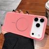 Applicable to Apple 17ProMax mobile phone case, breathable heat dissipation, thin ring magnetic suction iPhone17 ultra-thin anti-drop protective case